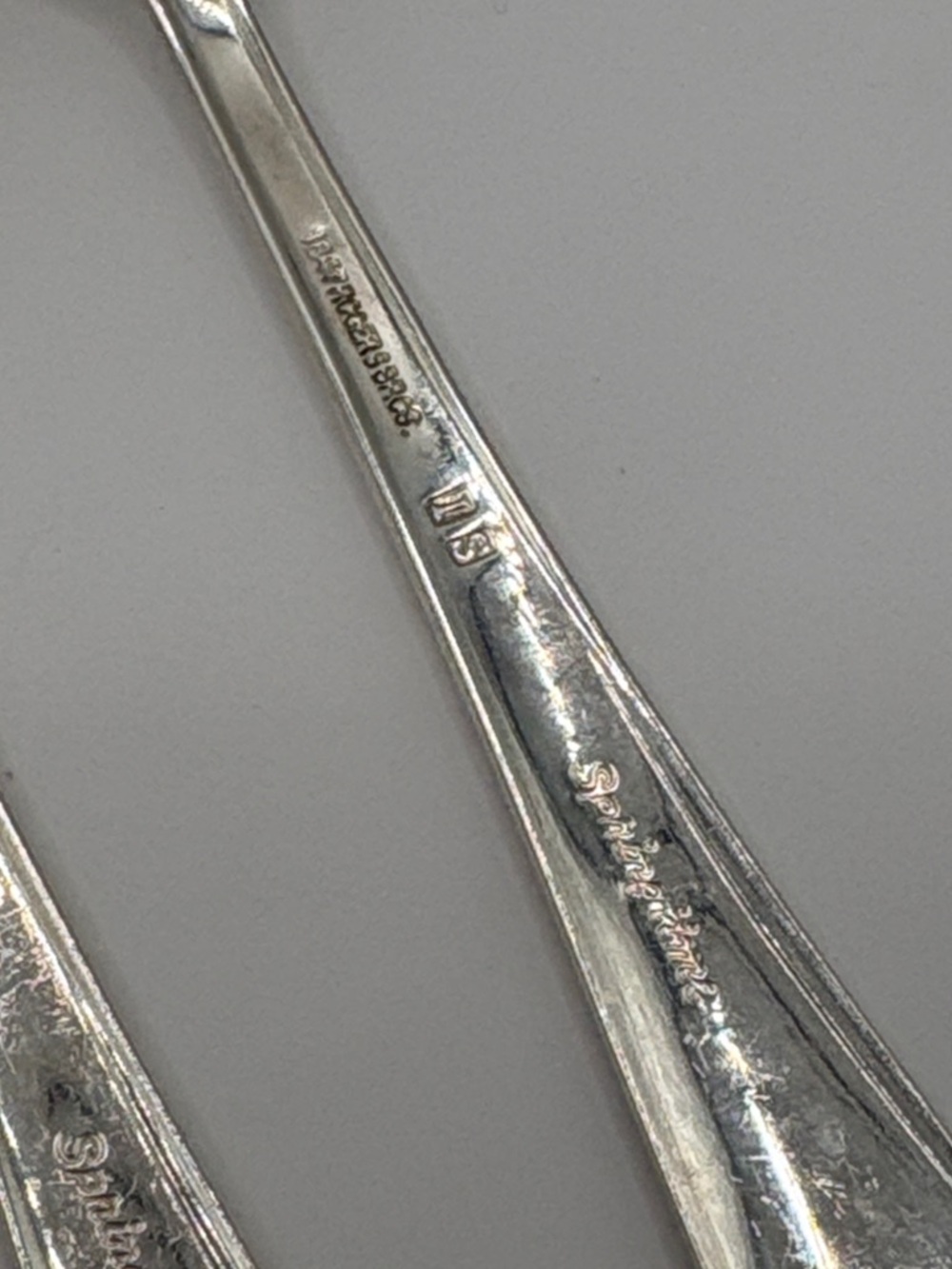 Vintage Silver Plated 1950s Dinner Forks - Set of 6 Roger’s Brothers - Picture 5 of 6